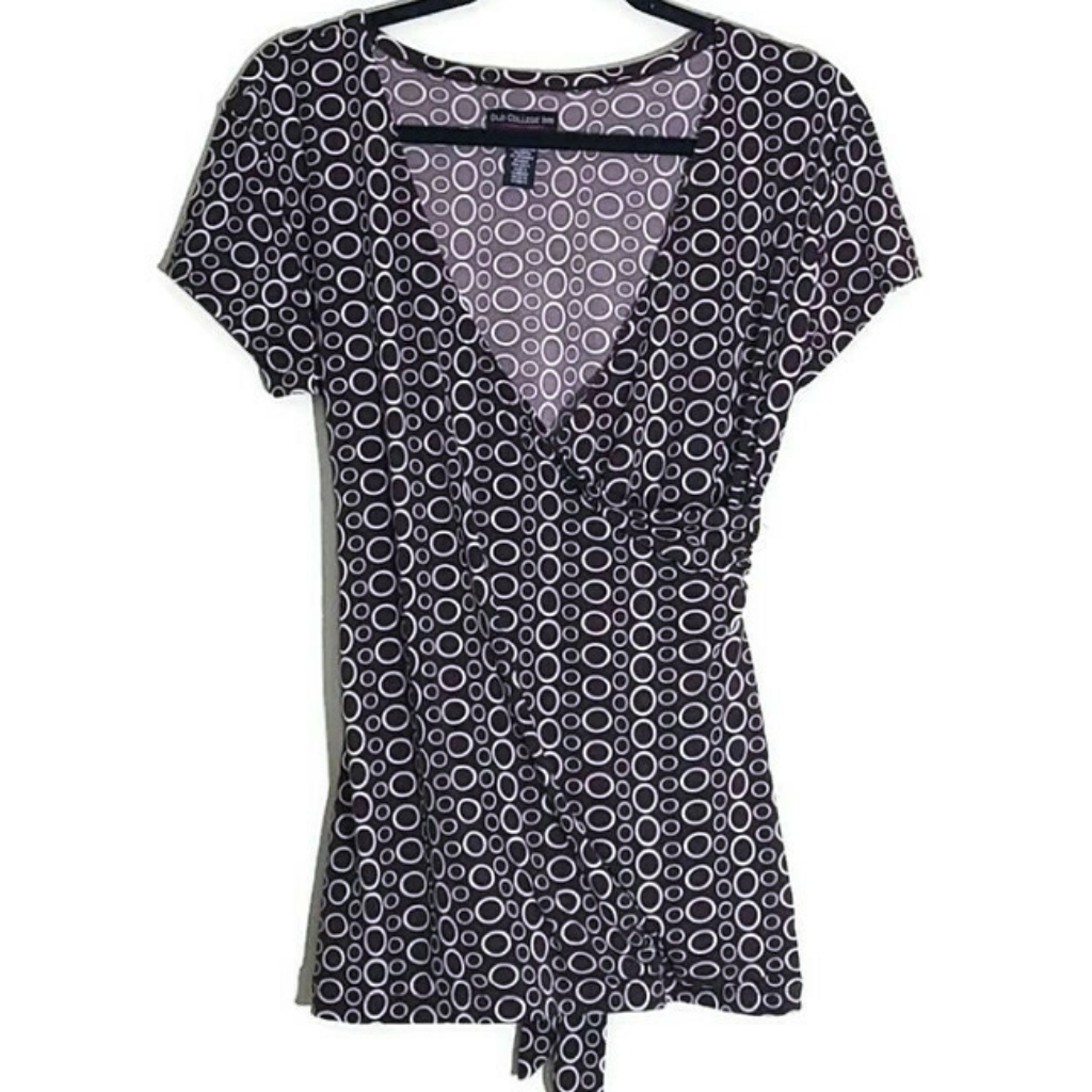 Circle Wrap Top